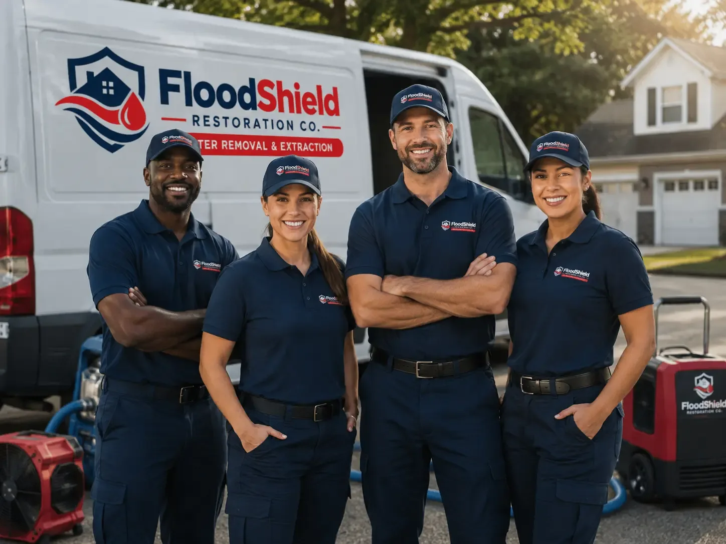 Flood Damage Restoration company in Rushsylvania, OH