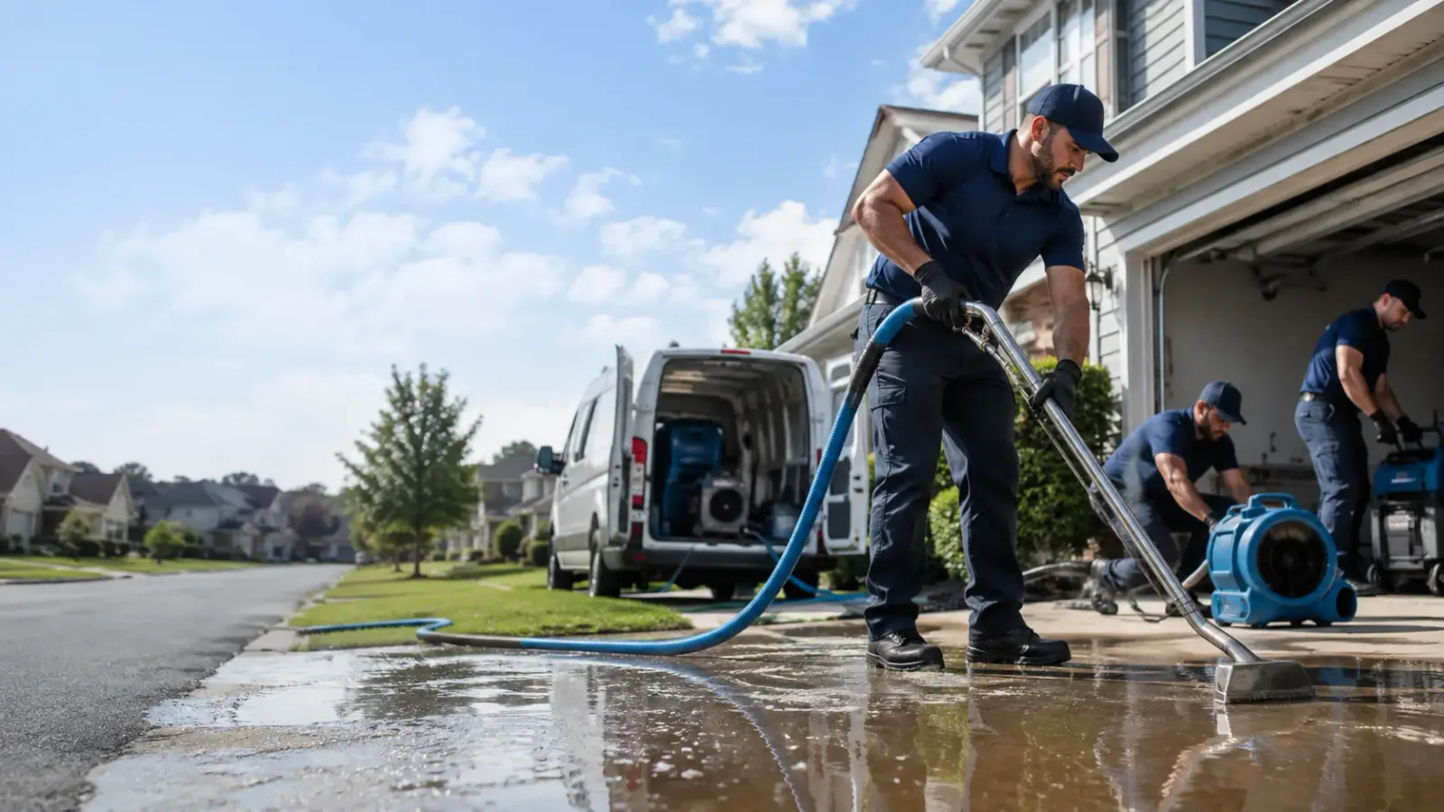 Flood Damage Restoration in Rushsylvania, OH